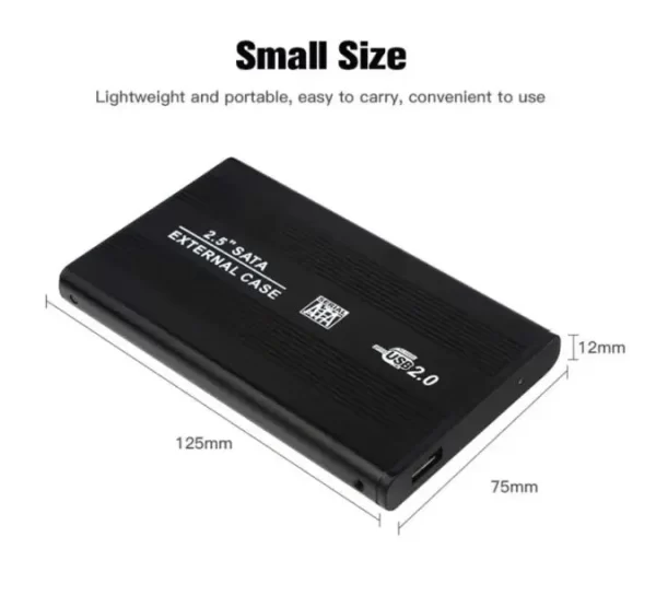 Hd Sata External Drawer Case 2.5 2.0 Pc Usb Notebook Computer Accessory FAST SHIPPING FOR ALL BRAZIL - Image 4