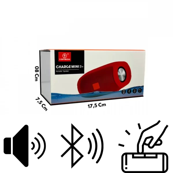 CHARGE MINI 3 + Bluetooth Sound Box Wireless Portable Speaker Efficiency Accustica IMMEDIATE SHIP TO ALL BRAZIL - Image 4