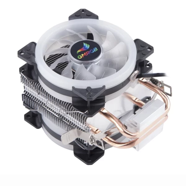 GMRGB Efficient Cooling CPU Cooler Fan 3pin For Intel LGA 1150 1151 1155 775 1200 AMD AM3 AM4 Quiet Ventilador Silent Radiator - Image 4